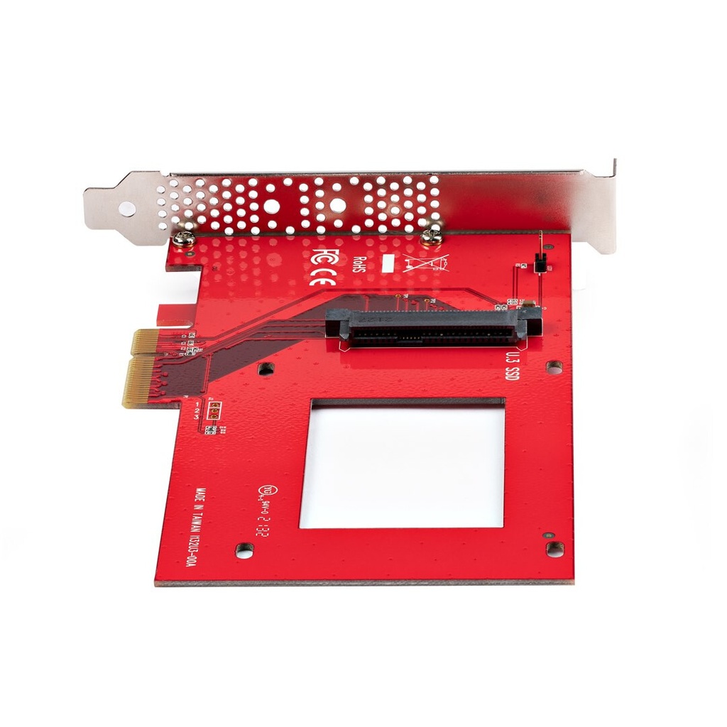 StarTech.com U.3 naar PCIe Adapter Kaart, PCIe 4.0 x4 Adapter voor 2.5" U.3 NVMe SSDs, SFF-TA-1001 PCI Express Uitbreidingskaart - Afbeelding 4