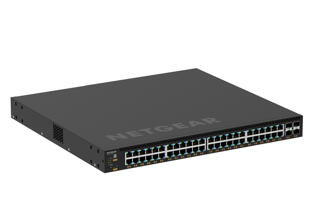 NETGEAR GSM4352 Managed L3 Gigabit Ethernet (10/100/1000) Power over Ethernet (PoE) 1U Zwart - Afbeelding 6