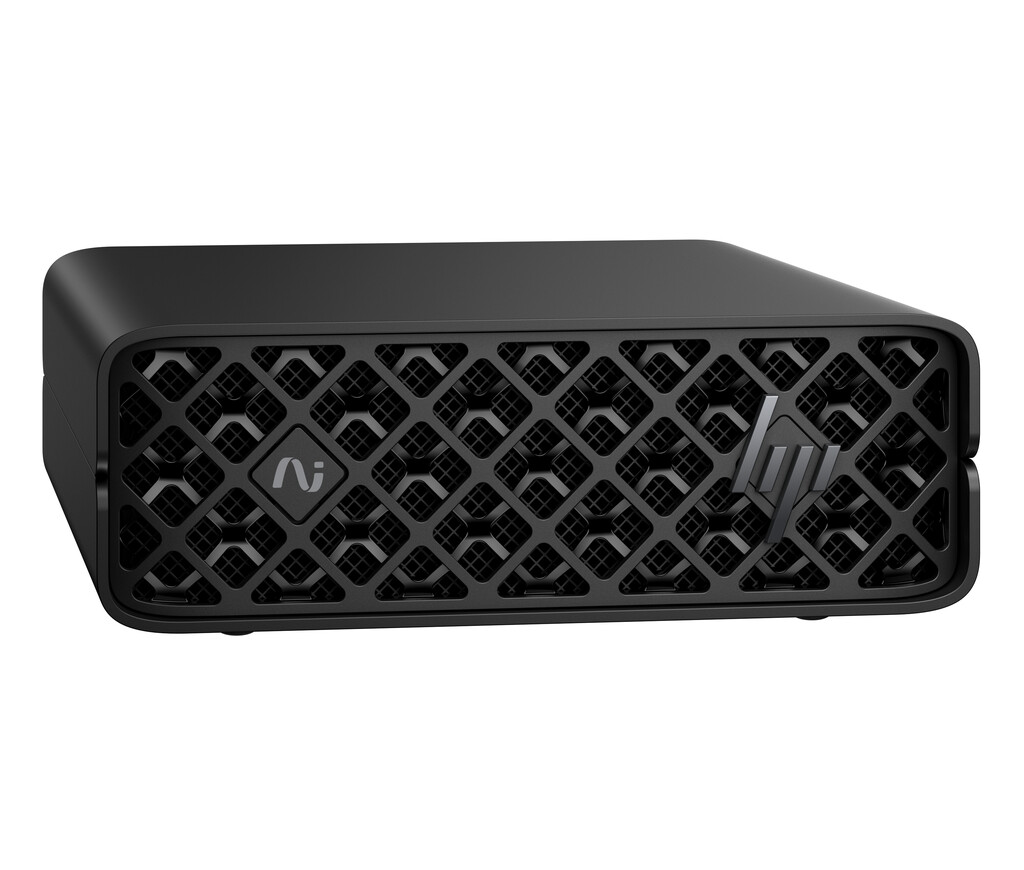 HP ZGX Nano G1n AI Station GB10 128 GB LPDDR5x-SDRAM 4 TB SSD Linux Mini PC Workstation AI Workstation, AI PC Zwart - Afbeelding 2