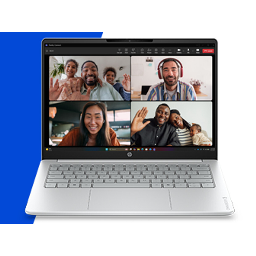 HP OmniBook 3 14-hy0058ndx Intel Core Ultra 5 235U Laptop 35,6 cm (14") 2K 8 GB LPDDR5-SDRAM 512 GB SSD Wi-Fi 6 (802.11ax) Windo - Afbeelding 3