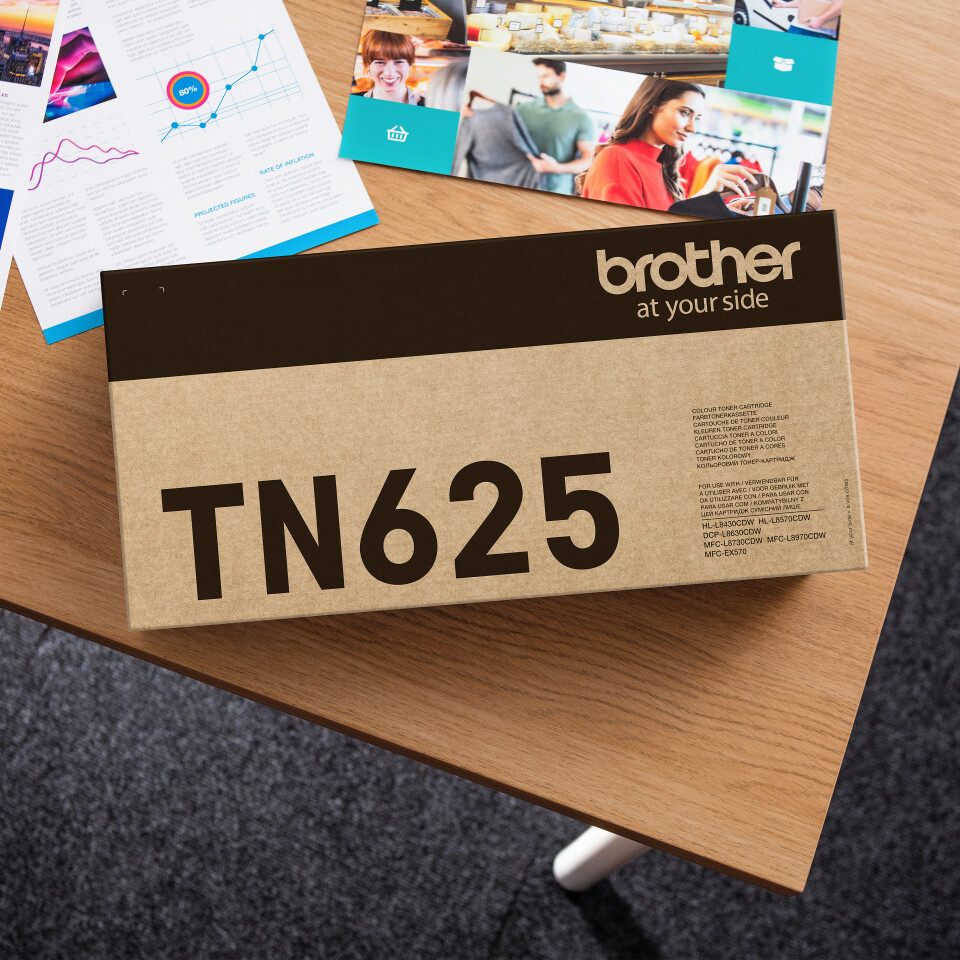Brother TN-625BK tonercartridge 1 stuk(s) Origineel Zwart - Afbeelding 5