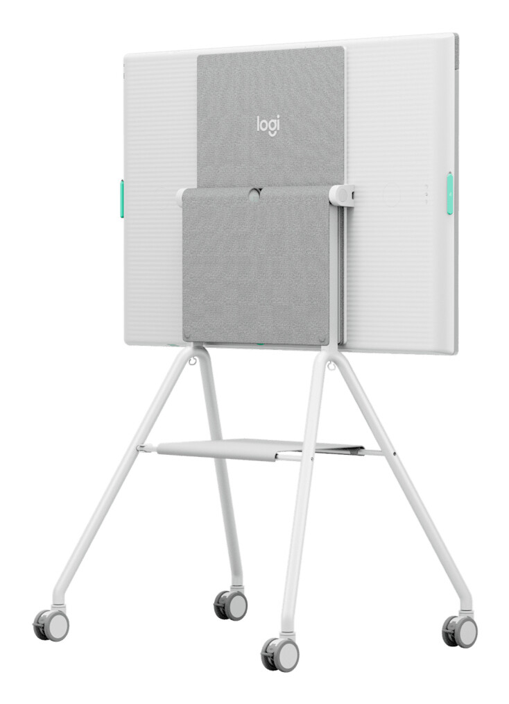 Logitech Rally Board 65 Cart Grijs, Wit Vlakke paneel Multimediawagentje - Afbeelding 3