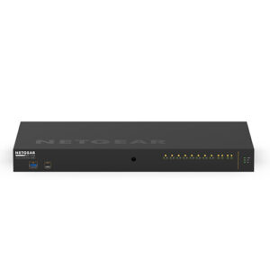 NETGEAR GSM4212UX Managed L2/L3 Gigabit Ethernet (10/100/1000) Power over Ethernet (PoE) 1U Zwart
