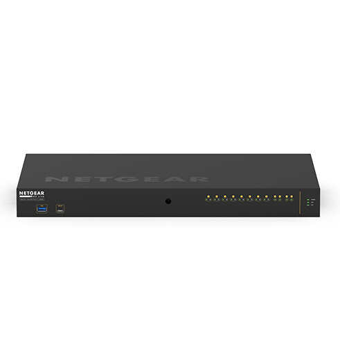 NETGEAR GSM4212UX Managed L2/L3 Gigabit Ethernet (10/100/1000) Power over Ethernet (PoE) 1U Zwart