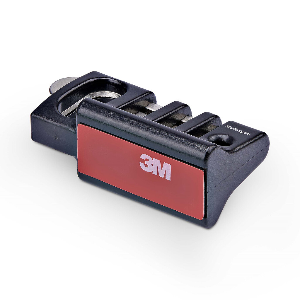 StarTech.com Vergrendelbare Kabel Organizer, Toetsenbord/Muis Beveiliging, Kabelbeveiliging voor Gedeelde Kantoren/Openbare Com - Afbeelding 5