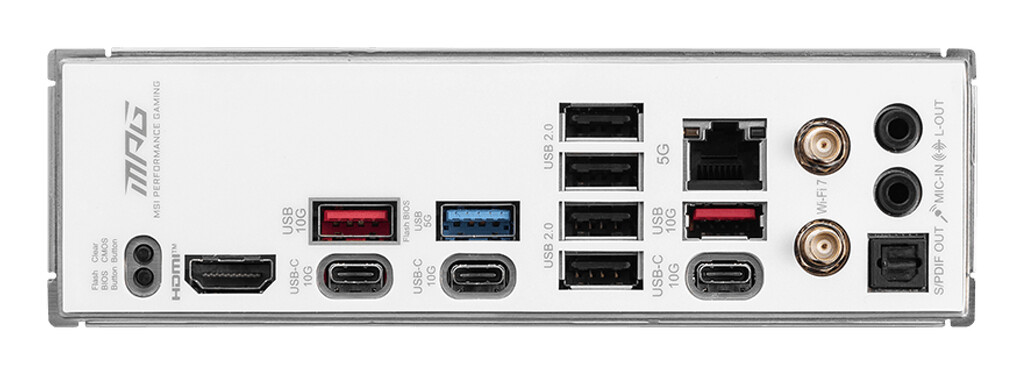 MSI MPG B850 EDGE TI WIFI moederbord AMD B850 Socket AM5 ATX - Afbeelding 5