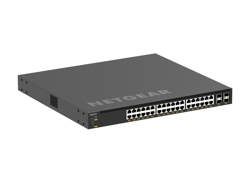 NETGEAR XSM4340CV Managed L3 10G Ethernet (100/1000/10000) Power over Ethernet (PoE) 1U Zwart - Afbeelding 2
