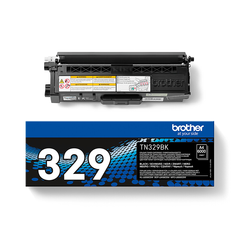 Brother TN-329BK tonercartridge 1 stuk(s) Origineel Zwart - Afbeelding 3