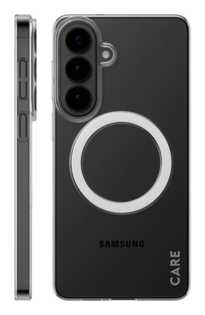 PanzerGlass CARE™ by ® SL1M Case Transparent w. Qi Samsung Galaxy S26+ mobiele telefoon behuizingen 17 cm (6.7") Hoe
