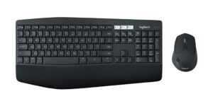 Logitech MK850 Performance toetsenbord Inclusief muis Universeel RF-draadloos + Bluetooth QWERTY Engels Zwart