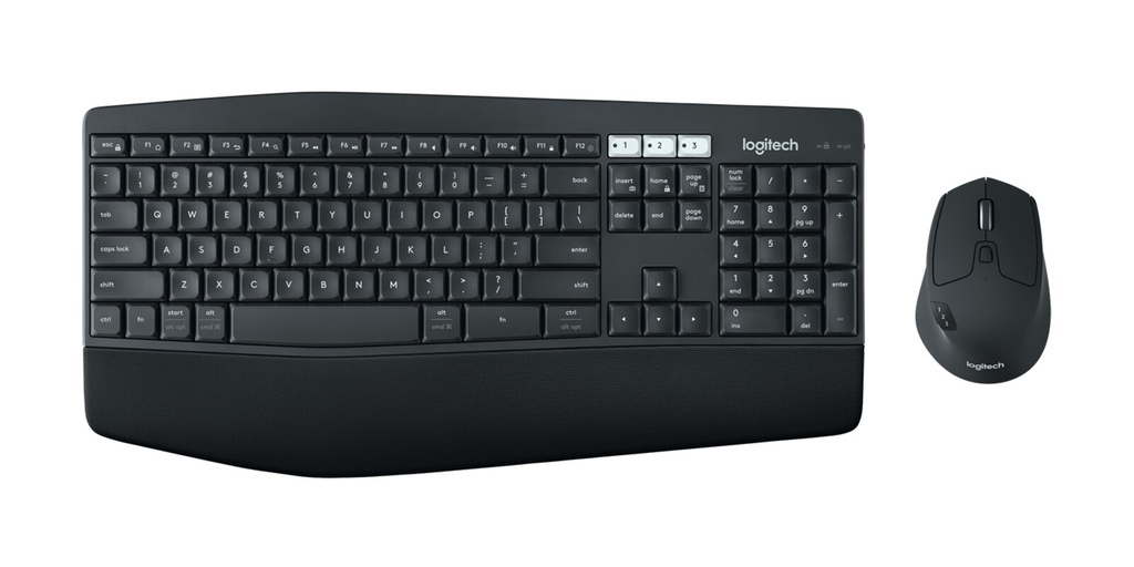 Logitech MK850 Performance toetsenbord Inclusief muis Universeel RF-draadloos + Bluetooth QWERTY Engels Zwart