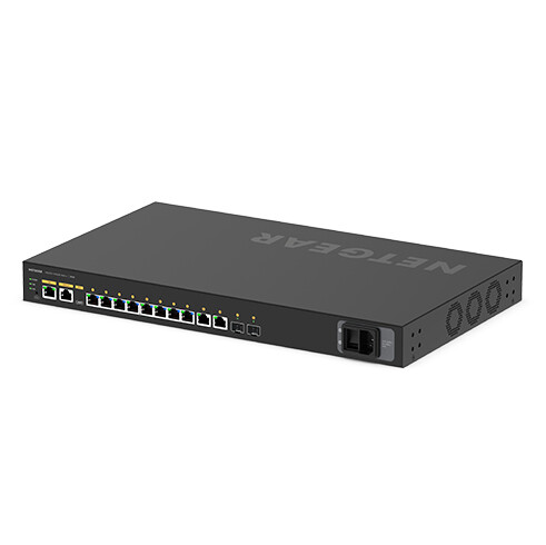 NETGEAR GSM4212UX Managed L2/L3 Gigabit Ethernet (10/100/1000) Power over Ethernet (PoE) 1U Zwart - Afbeelding 6