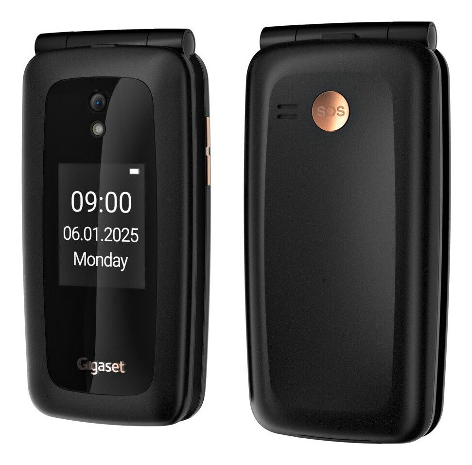 Gigaset GL795 7,11 cm (2.8") 142 g Zwart Seniorentelefoon - Afbeelding 3