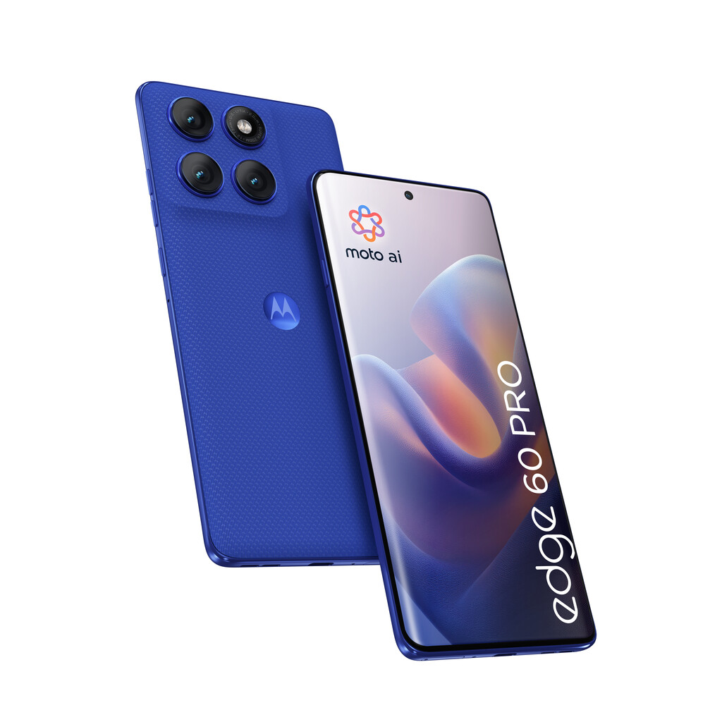 Motorola edge 60 pro 16,9 cm (6.67") Dual SIM Android 15 5G USB Type-C 12 GB 512 GB 6000 mAh Blauw - Afbeelding 2