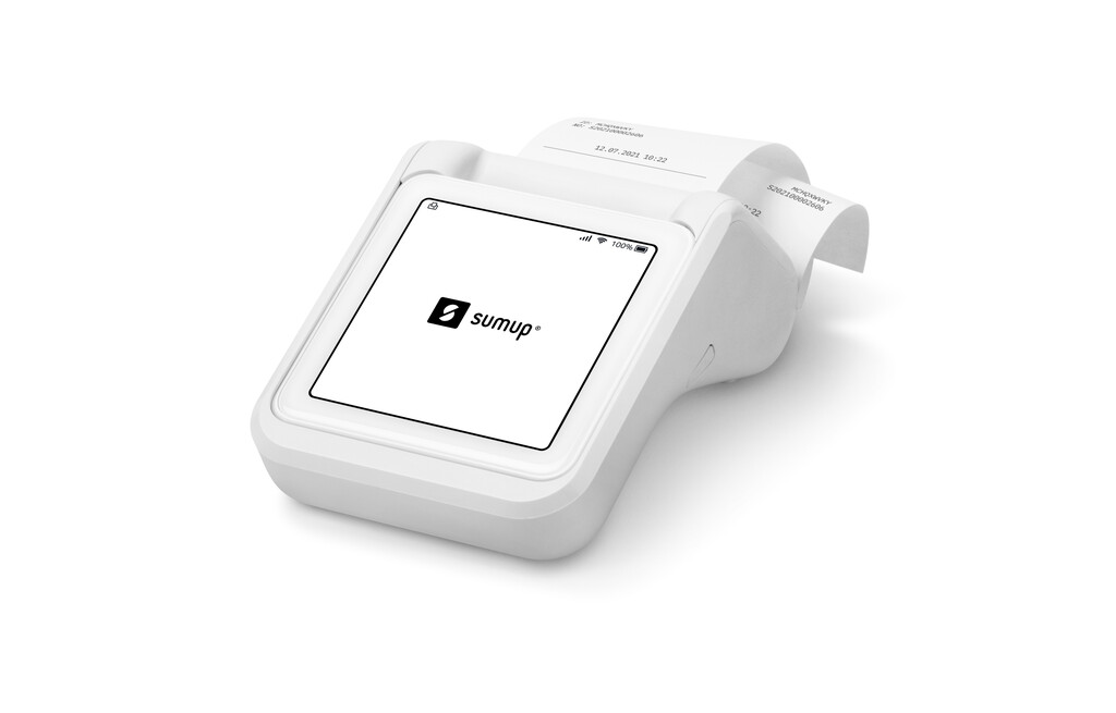 SumUp Solo smart card reader Batterij/Accu Wi-Fi + 4G Wit - Afbeelding 12