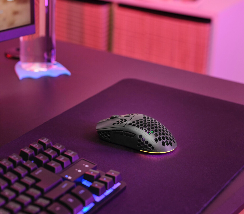 Trust GXT 929 Helox Gaming Muis - Draadloze gamingmuis – 6 programmeerbare knoppen – 4800 DPI – Zwart - Afbeelding 10
