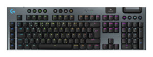 Logitech G G915 X LIGHTSPEED toetsenbord Gamen USB + RF Wireless + Bluetooth QWERTY Scandinavisch Zwart
