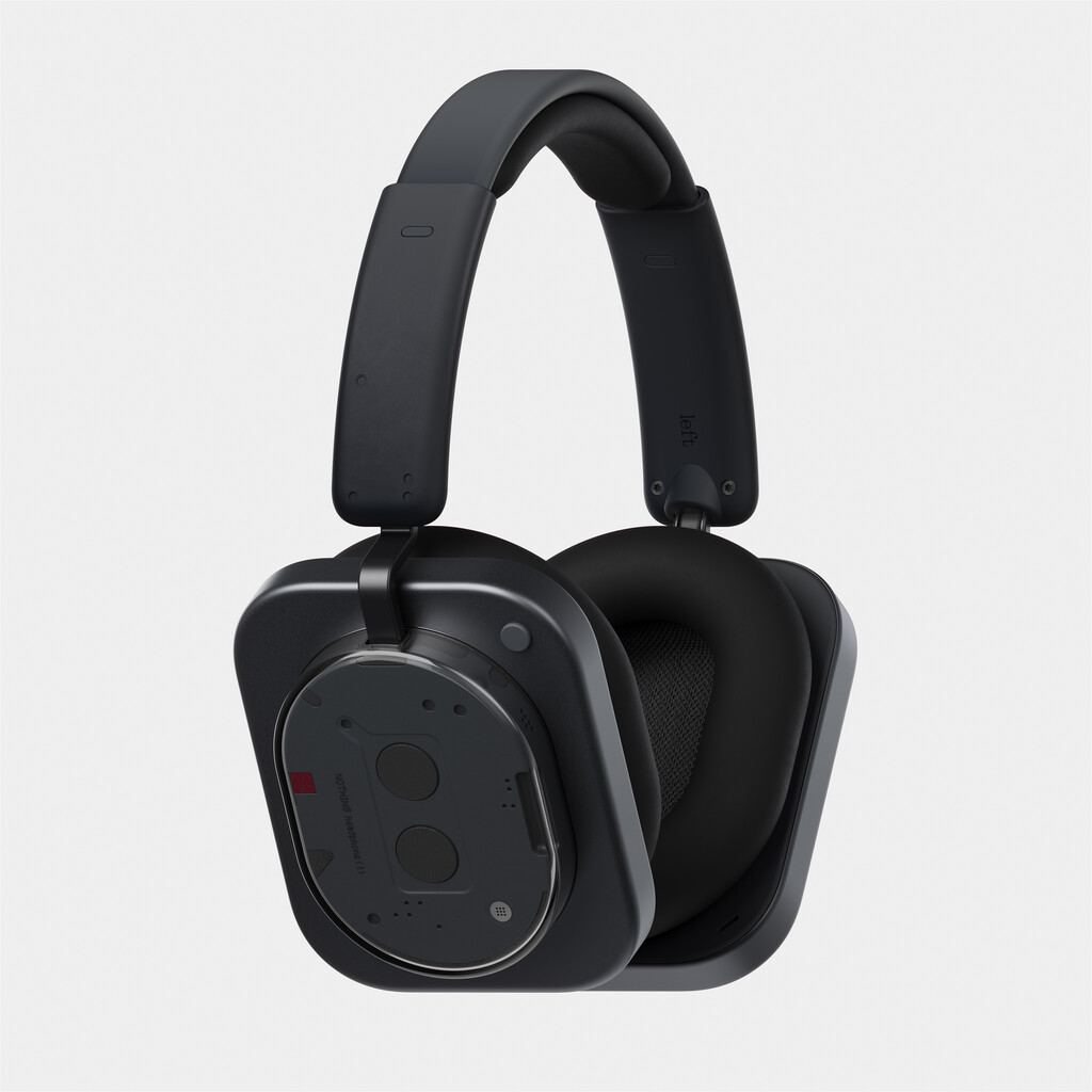Nothing Headphone (1) Headset Bedraad en draadloos Hoofdband Oproepen/muziek USB Type-C Bluetooth Zwart - Afbeelding 3