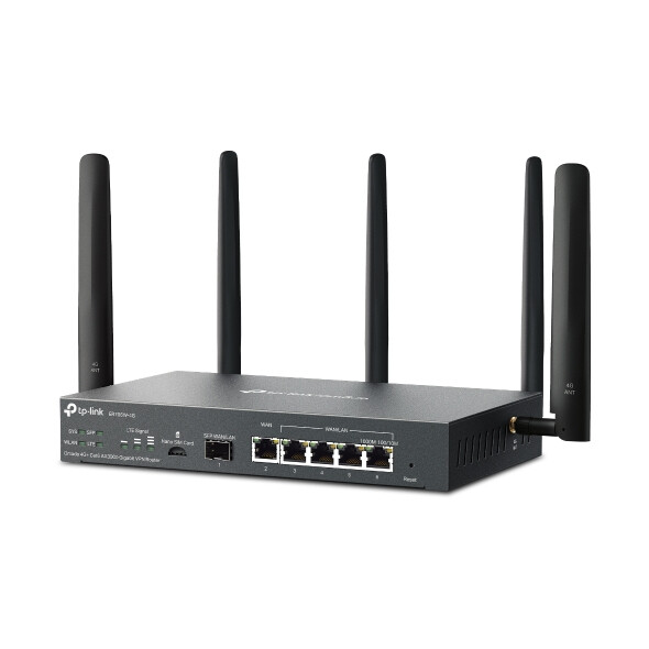 TP-Link Omada ER706W-4G draadloze router Gigabit Ethernet Dual-band (2.4 GHz / 5 GHz) Zwart - Afbeelding 4