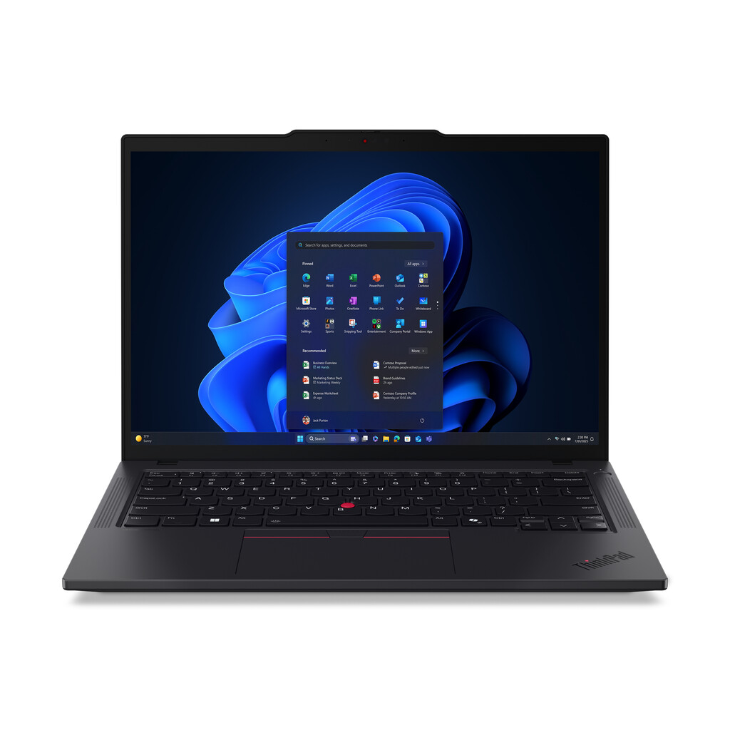 Lenovo ThinkPad T14 Gen 6 (Intel) Copilot+ PC Intel Core Ultra 7 258V Laptop 35,6 cm (14") WUXGA 32 GB LPDDR5x-SDRAM 512 GB SSD - Afbeelding 16