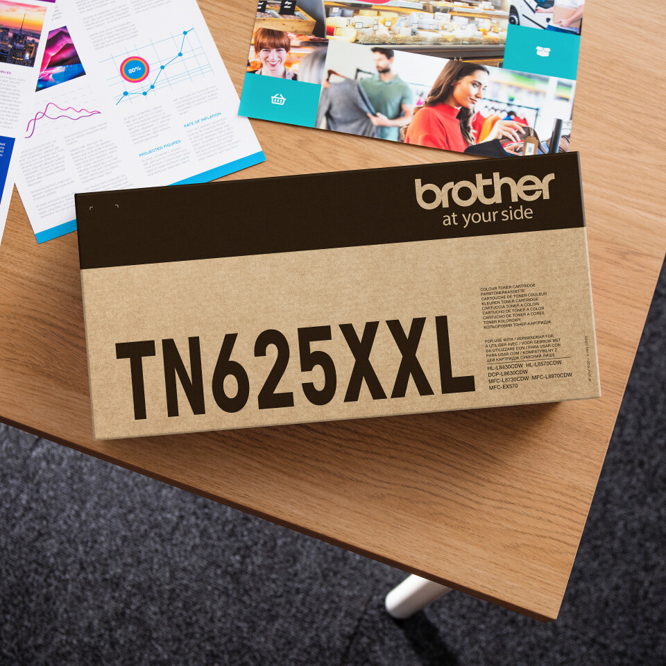 Brother TN-625XXLM tonercartridge 1 stuk(s) Origineel Magenta - Afbeelding 5