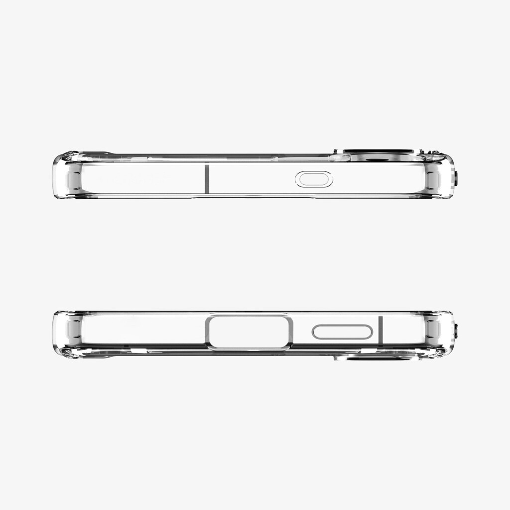 Spigen Ultra Hybrid Metal Ring (MagFit) mobiele telefoon behuizingen 17 cm (6.7") Hoes Transparant, Wit - Afbeelding 2