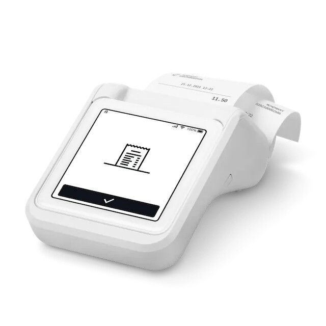 SumUp Solo smart card reader Batterij/Accu Wi-Fi + 4G Wit - Afbeelding 8