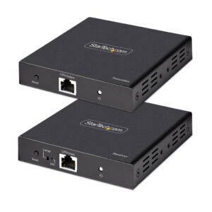 StarTech.com 4K HDMI Extender Over CAT5/CAT6 Kabel, 4K 60Hz HDR Video Extender Tot 70m, HDMI Verlenger Over UTP/Ethernet Kabel,