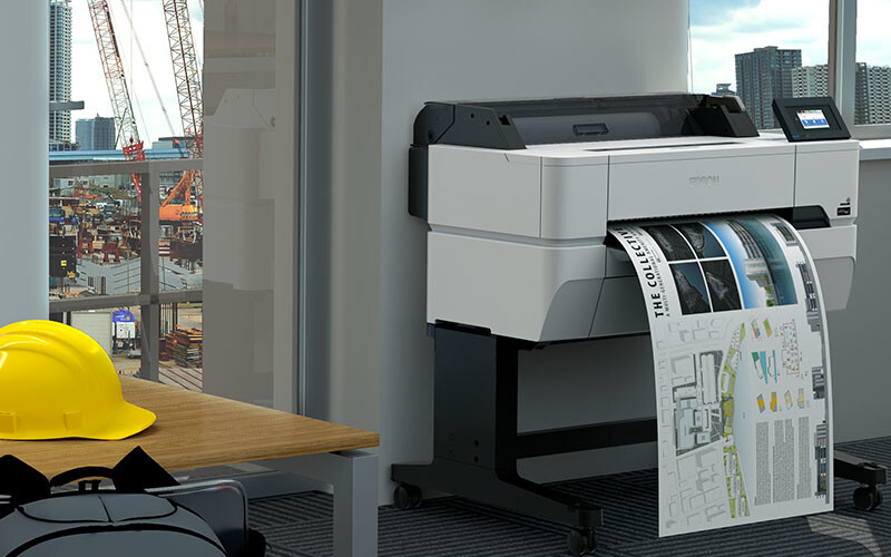 Epson SureColor SC-T3405 - wireless printer (with stand) - Afbeelding 3