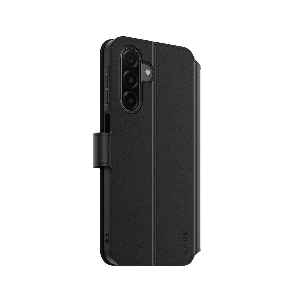 PanzerGlass CARE™ by ® Wallet Case w. Kickstand Samsung Galaxy M17 5G | A17 | A17 5G mobiele telefoon behuizingen Hoes Zwart