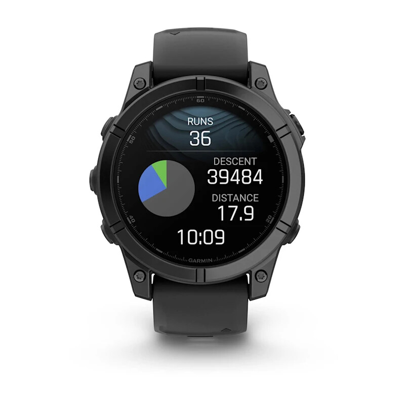 Garmin Fenix E 3,3 cm (1.3") AMOLED 47 mm Digitaal 416 x 416 Pixels Touchscreen Zwart Wifi GPS - Afbeelding 6