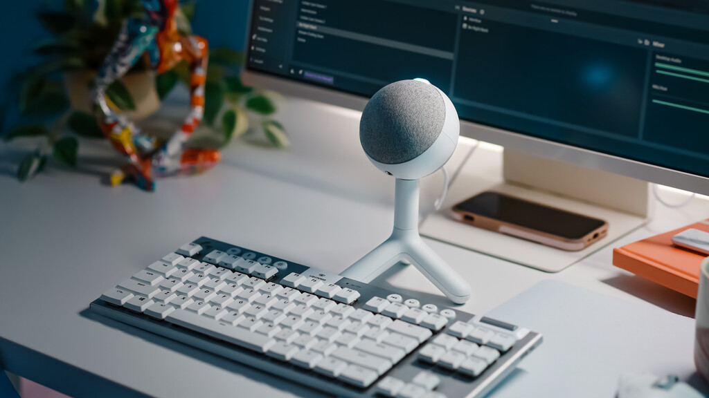 LOGITECH Yeti GX Dynamic RGB Gaming Mic with LIGHTSYNC - OFF WHITE - EMEA28-935 - Afbeelding 11