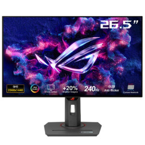 ASUS ROG Strix OLED XG27AQDMG computer monitor 67,3 cm (26.5") 2560 x 1440 Pixels Quad HD Zwart
