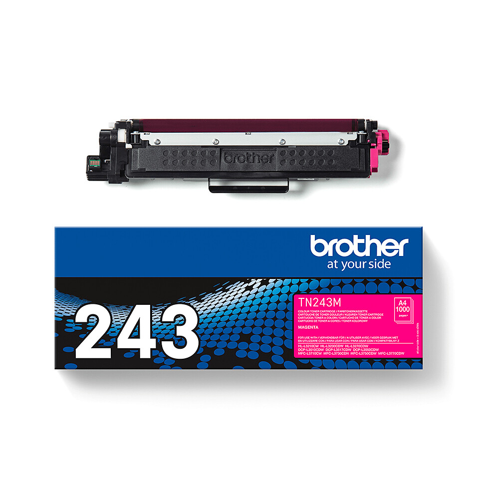 Brother TN-243M tonercartridge 1 stuk(s) Origineel Magenta - Afbeelding 2