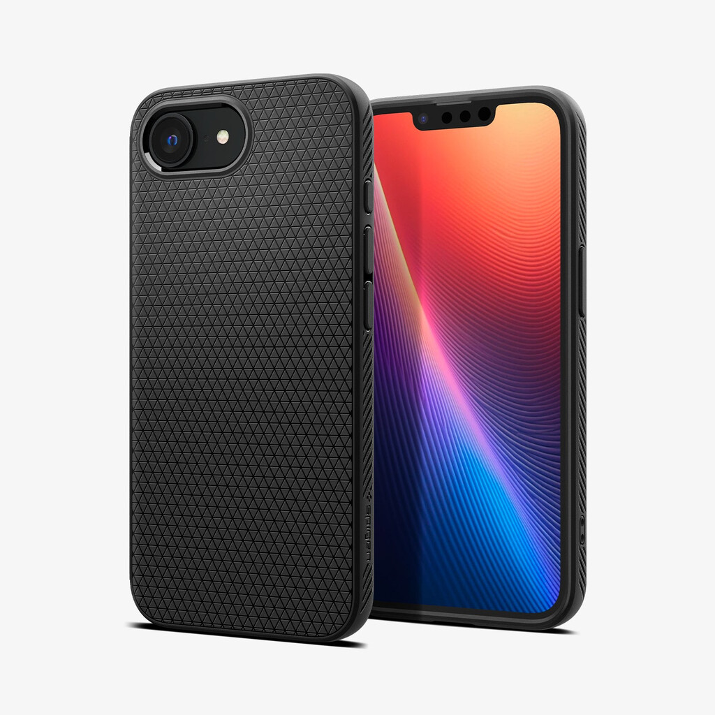 Spigen Liquid Air mobiele telefoon behuizingen 15,5 cm (6.1") Hoes Zwart - Afbeelding 2