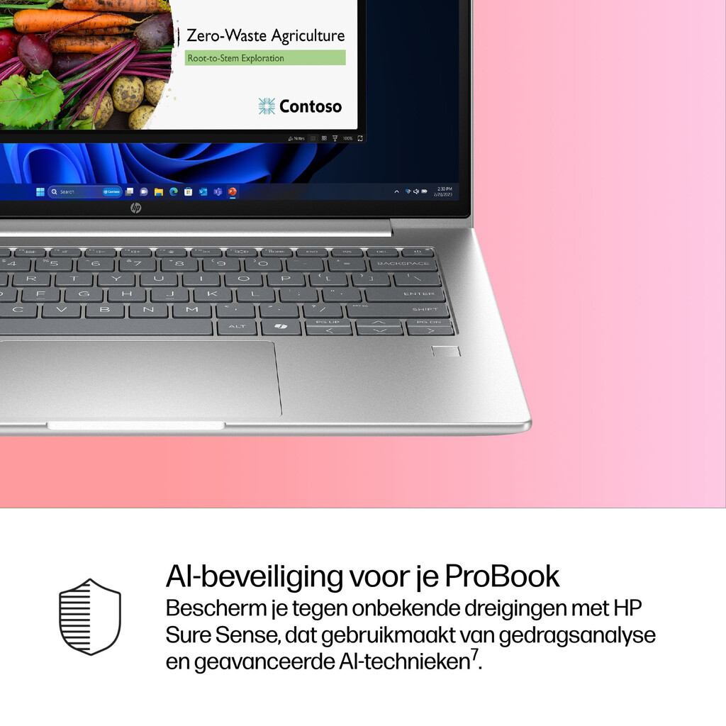 HP ProBook 4 G1i AI Intel Core Ultra 7 255H Laptop 35,6 cm (14") WUXGA 16 GB DDR5-SDRAM 512 GB SSD Wi-Fi 6E (802.11ax) Windows 1 - Afbeelding 20