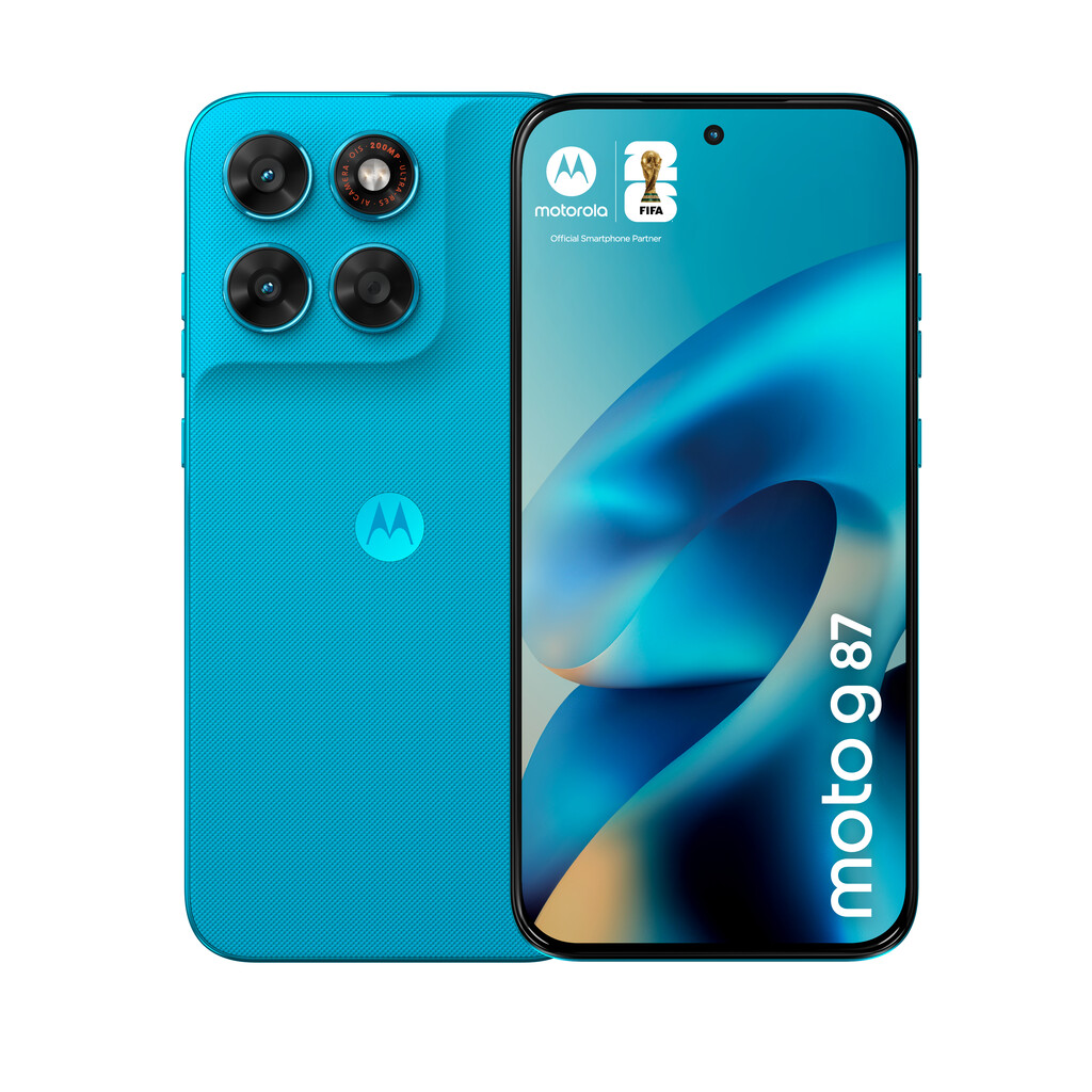 Motorola moto g87 17,2 cm (6.78") Hybride Dual SIM Android 16.0 5G USB Type-C 8 GB 256 GB 5200 mAh Blauw