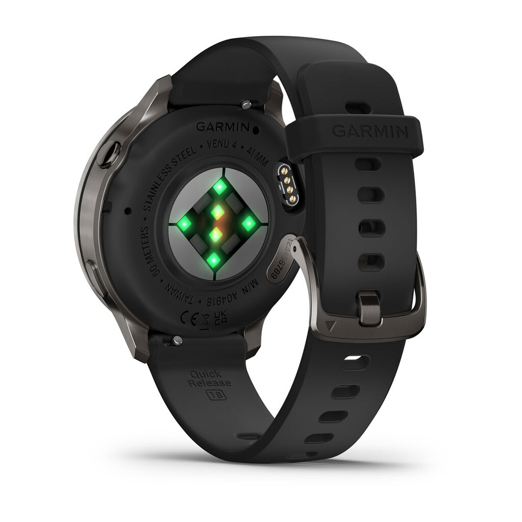 Garmin Venu 4 3,05 cm (1.2") AMOLED 41 mm Digitaal 390 x 390 Pixels Touchscreen Zwart Wifi GPS - Afbeelding 5