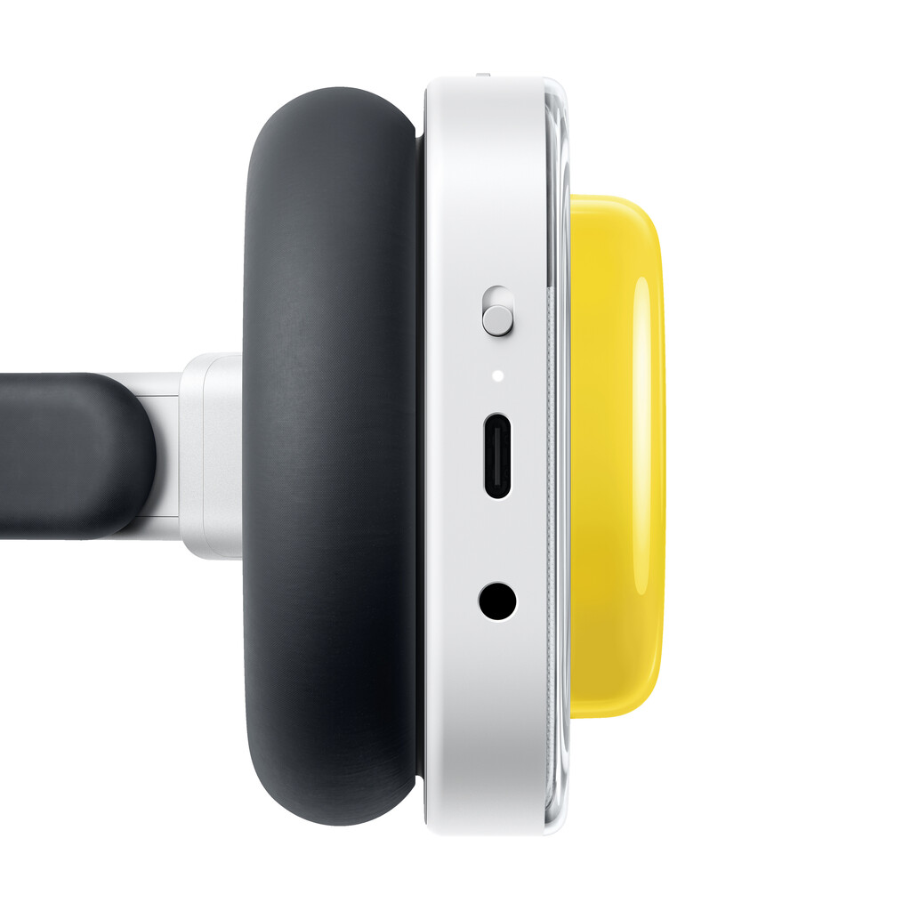 Nothing Headphone (a) Headset Bedraad en draadloos Hoofdband Muziek USB Type-C Bluetooth Geel - Afbeelding 8