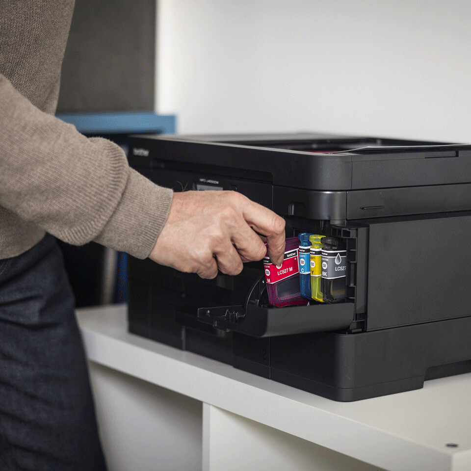 Brother LC527XLVAL inktcartridge 4 stuk(s) Origineel Hoog (XL) rendement Zwart, Cyaan, Magenta, Geel - Afbeelding 2