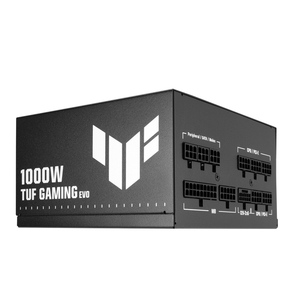 ASUS TUF Gaming 1000W Gold EVO power supply unit 20+4 pin ATX ATX Zwart - Afbeelding 7