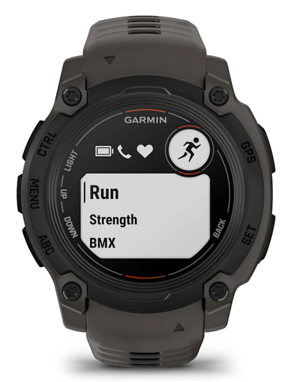Garmin Instinct E 2,18 cm (0.86") MIP 40 mm Digitaal 166 x 166 Pixels Zwart GPS - Afbeelding 5