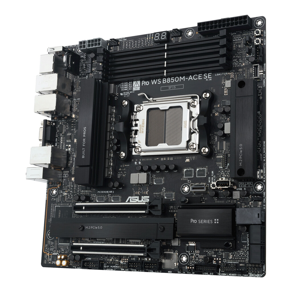 ASUS PRO WS B850M-ACE SE AMD B850 Socket AM5 micro ATX - Afbeelding 4