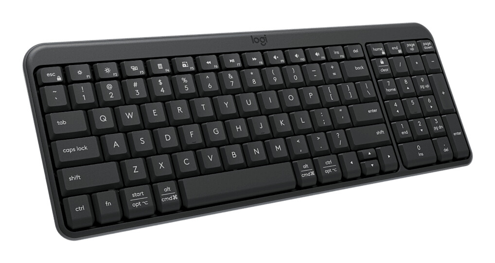 Logitech K250 toetsenbord Universeel RF-draadloos + Bluetooth AZERTY Belgisch Grafiet - Afbeelding 6