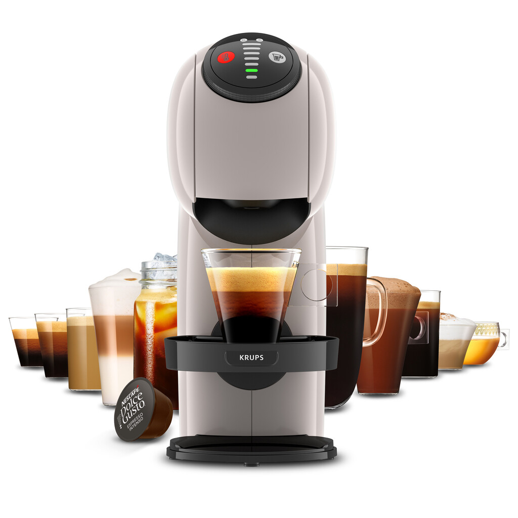 Krups NESCAFÉ DOLCE GUSTO NESCAFÉ® Dolce Gusto® KP243A GENIO S koffiecupmachine taupe - Afbeelding 3
