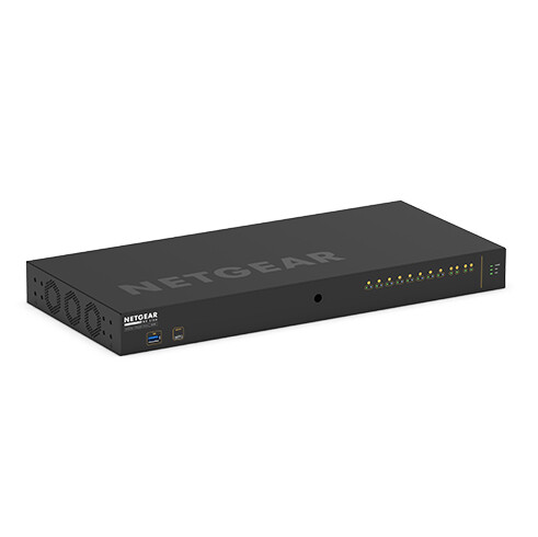 NETGEAR GSM4212P Managed L2/L3 Gigabit Ethernet (10/100/1000) Power over Ethernet (PoE) 1U Zwart - Afbeelding 4