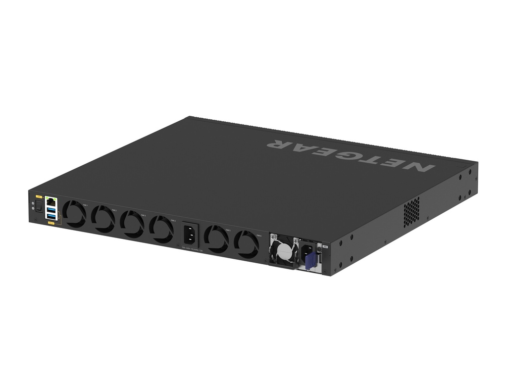 NETGEAR XSM4340V Managed L3 10G Ethernet (100/1000/10000) Power over Ethernet (PoE) 1U Zwart - Afbeelding 4