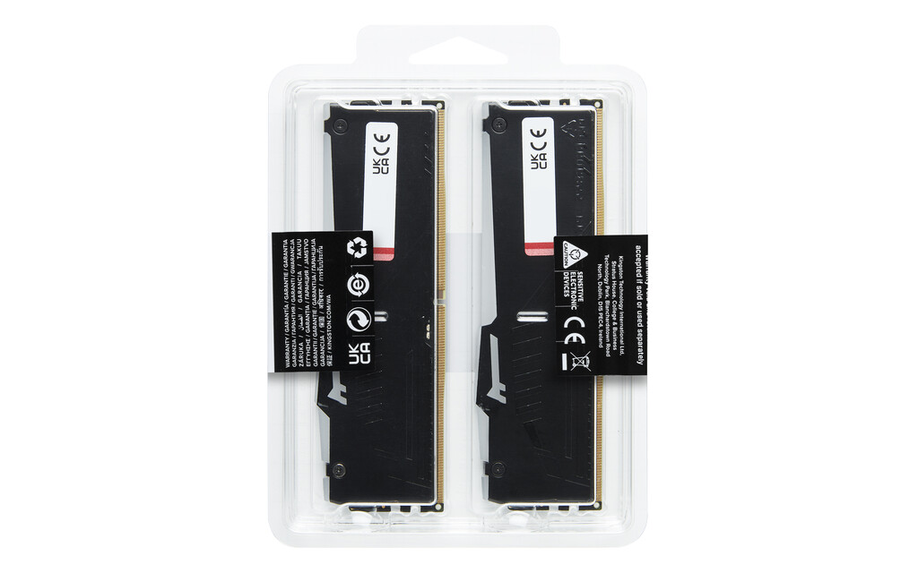 Kingston Technology FURY Beast 32GB 6000MT/s DDR5 CL30 DIMM (Kit van 2) RGB EXPO - Afbeelding 2