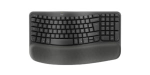 Logitech ERGO Wave Keys toetsenbord Kantoor RF-draadloos + Bluetooth AZERTY Belgisch Grafiet