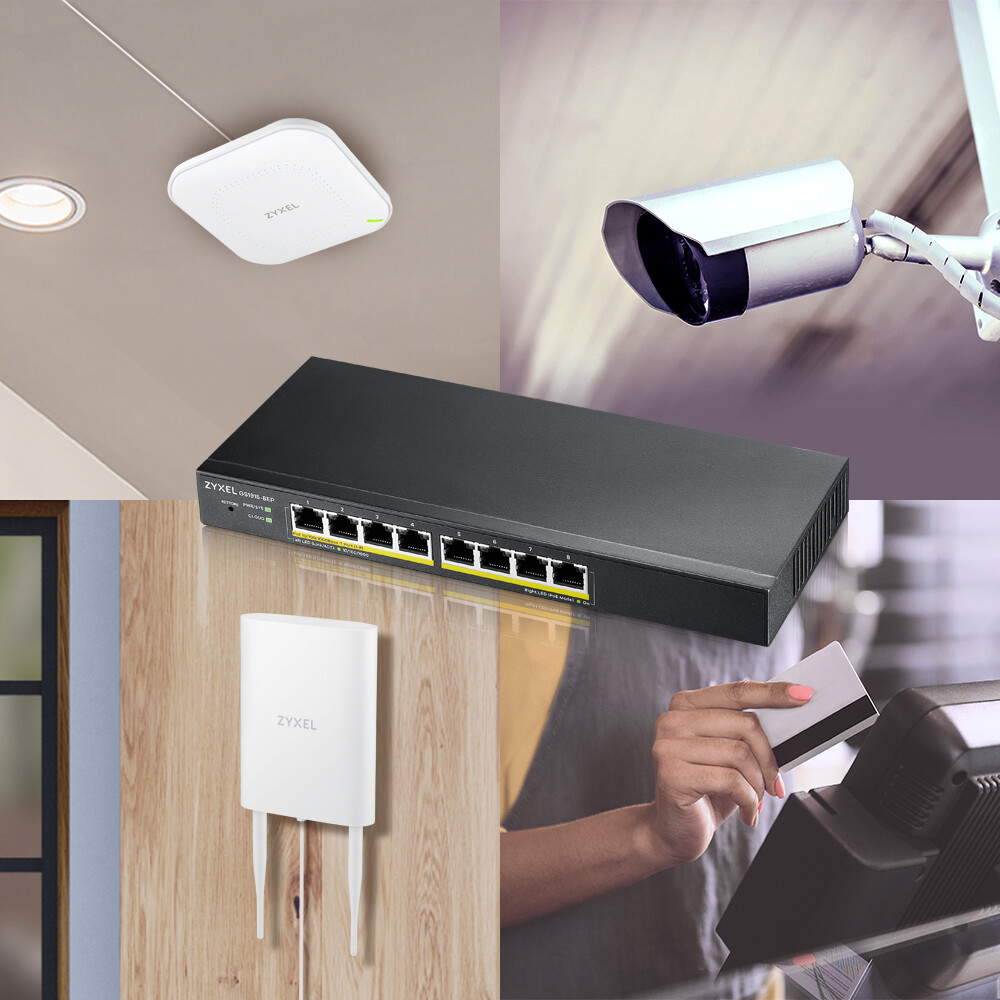 Zyxel GS1915-8 Managed L2 Gigabit Ethernet (10/100/1000) Zwart - Afbeelding 8